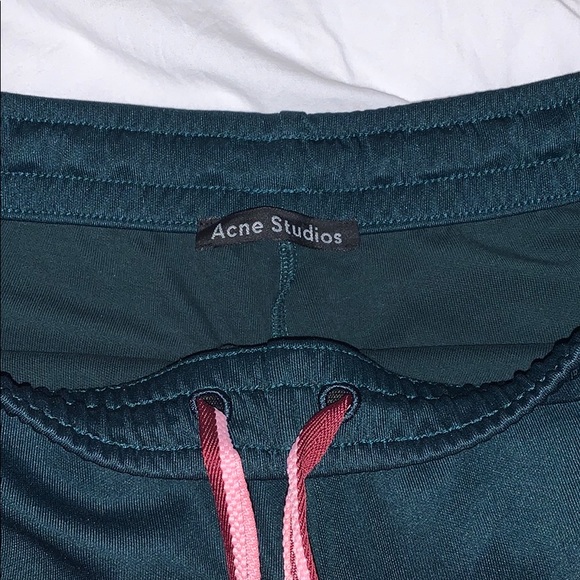 ACNE STUDIOS NORWICH GREEN TRACK PANT - Picture 5 of 7